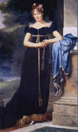 Francois Pascal Simon Gerard Portrait of Countess Maria Walewska Norge oil painting art
